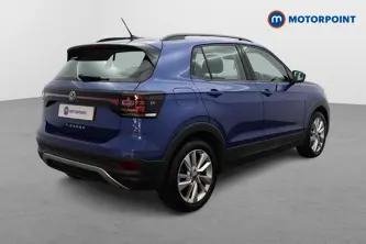 Volkswagen T-Cross SE Manual Petrol SUV - Stock Number (1469571) - Drivers side rear corner