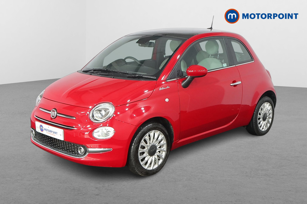 Fiat 500 Dolcevita Manual Petrol-Electric Hybrid Hatchback - Stock Number (1478639) - Passenger side front corner