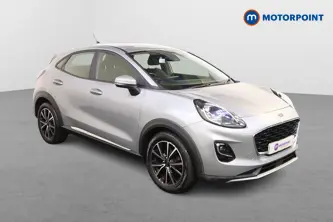 Ford Puma Titanium Manual Petrol-Electric Hybrid SUV - Stock Number (1481404) - Drivers side front corner