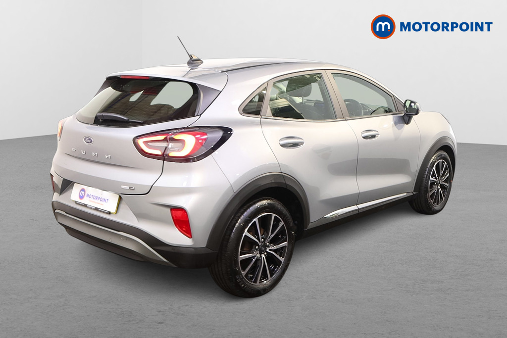 Ford Puma Titanium Manual Petrol-Electric Hybrid SUV - Stock Number (1481404) - Drivers side rear corner