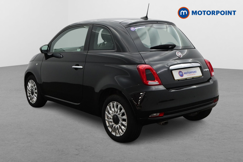 Fiat 500 Lounge Manual Petrol-Electric Hybrid Hatchback - Stock Number (1483985) - Passenger side rear corner