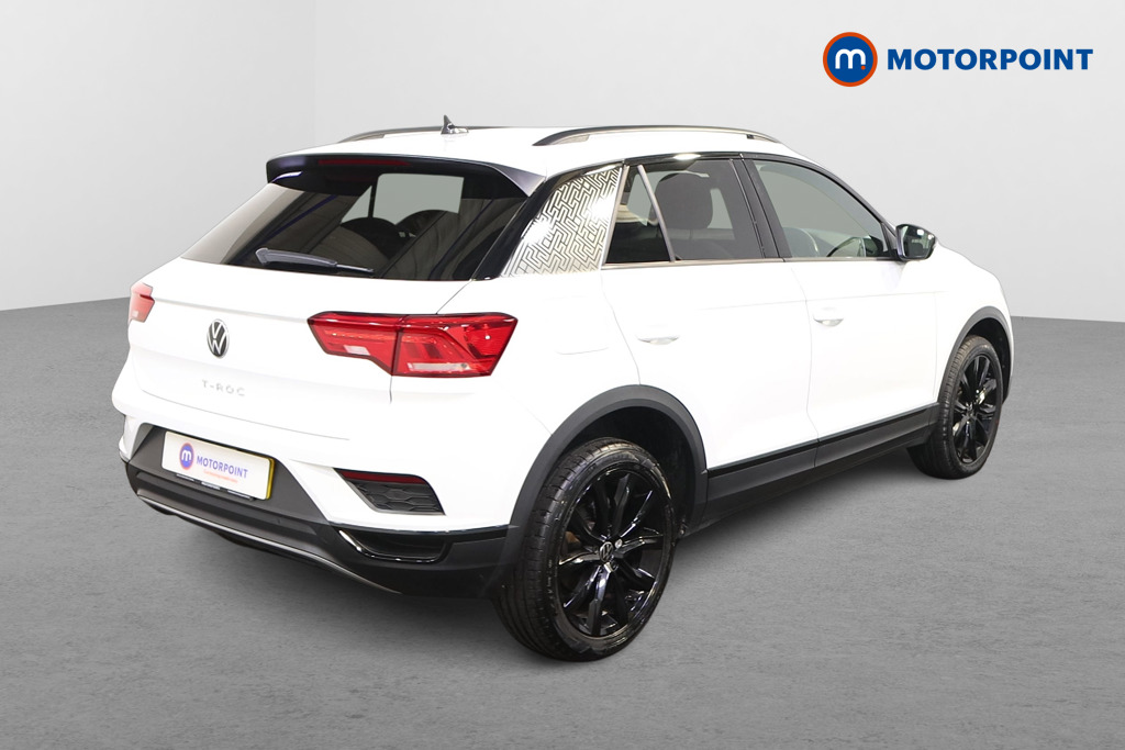 Volkswagen T-Roc Black Edition Manual Petrol SUV - Stock Number (1484327) - Drivers side rear corner