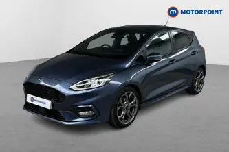 Ford Fiesta St-Line Edition Manual Petrol-Electric Hybrid Hatchback - Stock Number (1481885) - Passenger side front corner