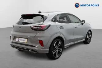 Ford Puma St-Line Vignale Manual Petrol-Electric Hybrid SUV - Stock Number (1483102) - Drivers side rear corner