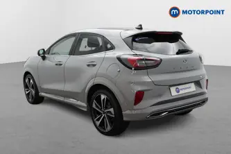 Ford Puma St-Line Vignale Manual Petrol-Electric Hybrid SUV - Stock Number (1483102) - Passenger side rear corner