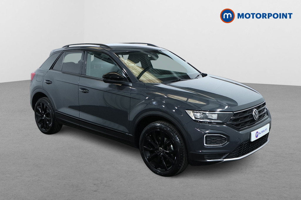 Volkswagen T-Roc Black Edition Manual Petrol SUV - Stock Number (1485301) - Drivers side front corner