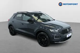 Volkswagen T-Roc Black Edition Manual Petrol SUV - Stock Number (1485301) - Drivers side front corner