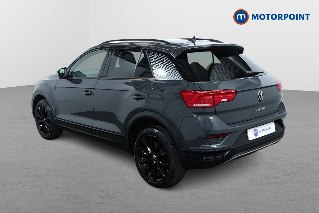 Volkswagen T-Roc Black Edition Manual Petrol SUV - Stock Number (1485301) - Passenger side rear corner