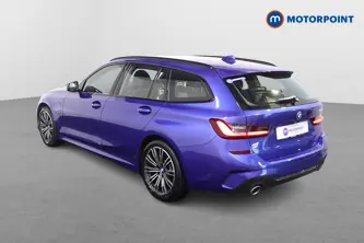 BMW 3 Series M Sport Automatic Petrol Plug-In Hybrid Estate - Stock Number (1480900) - Passenger side rear corner