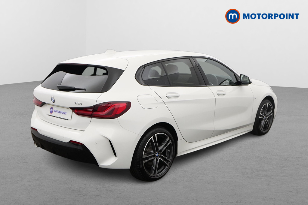 BMW 1 Series M Sport Automatic Petrol Hatchback - Stock Number (1481258) - Drivers side rear corner