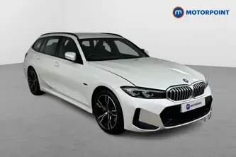 BMW 3 Series M Sport Automatic Petrol Plug-In Hybrid Estate - Stock Number (1481619) - Drivers side front corner