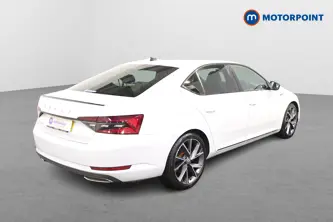 Skoda Superb Sport Line Plus Automatic Petrol Hatchback - Stock Number (1483701) - Drivers side rear corner