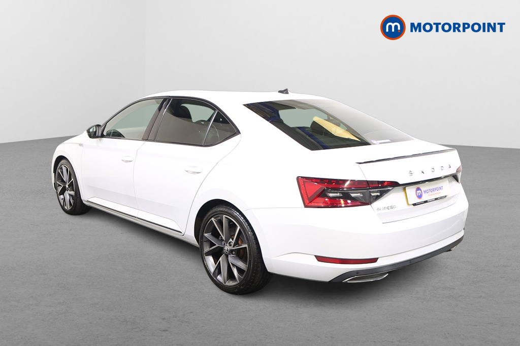 Skoda Superb Sport Line Plus Automatic Petrol Hatchback - Stock Number (1483701) - Passenger side rear corner