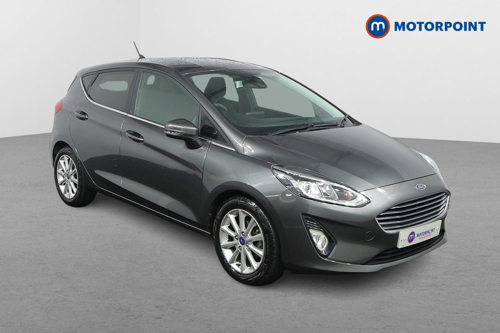 Ford Fiesta Titanium Manual Petrol-Electric Hybrid Hatchback - Stock Number (1484468) - Drivers side front corner