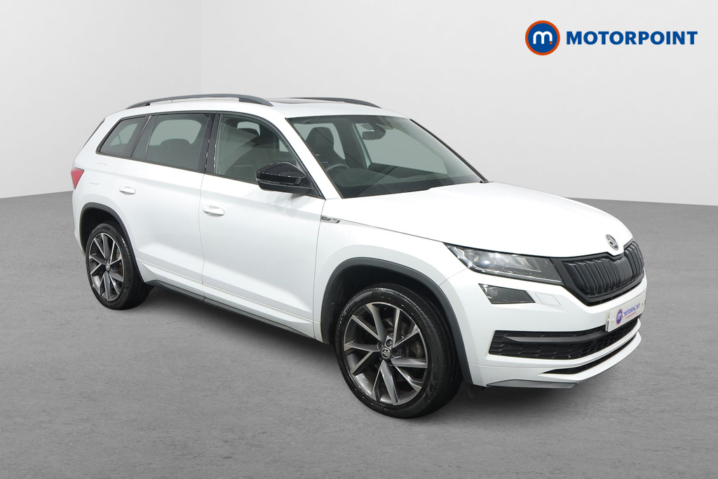 Skoda Kodiaq Sport Line Automatic Diesel SUV - Stock Number (1484485) - Drivers side front corner