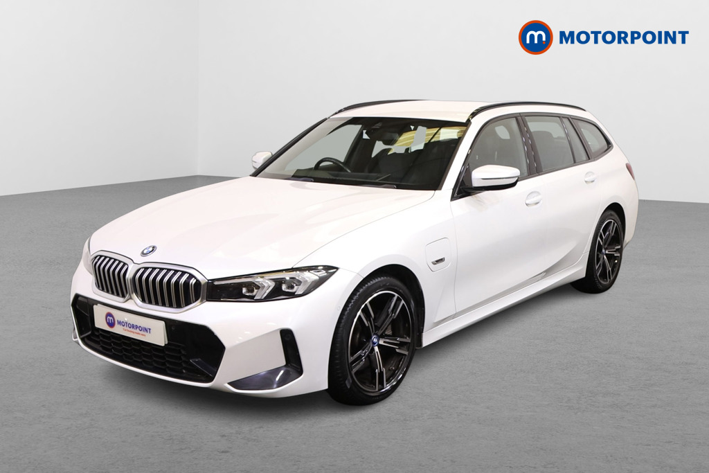 BMW 3 Series M Sport Automatic Petrol Plug-In Hybrid Estate - Stock Number (1477273) - Passenger side front corner