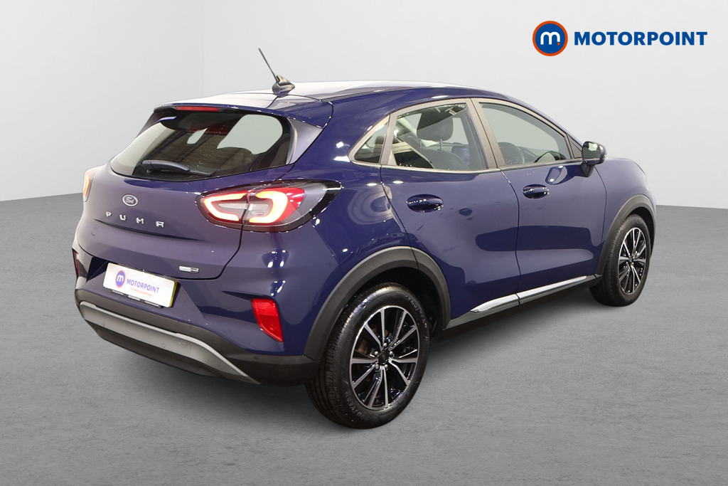 Ford Puma Titanium Manual Petrol-Electric Hybrid SUV - Stock Number (1477811) - Drivers side rear corner