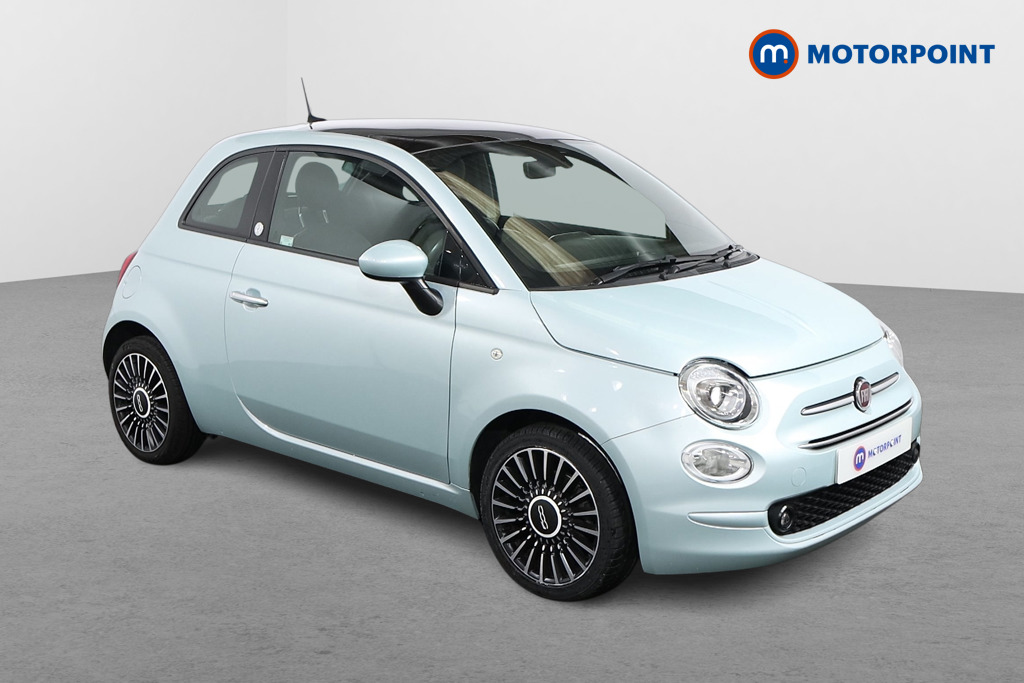 Fiat 500 Launch Edition Manual Petrol-Electric Hybrid Hatchback - Stock Number (1479335) - Drivers side front corner