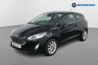 Ford Fiesta Titanium Manual Petrol Hatchback - Stock Number (1480544) - Passenger side front corner