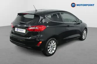 Ford Fiesta Titanium Manual Petrol Hatchback - Stock Number (1480544) - Drivers side rear corner