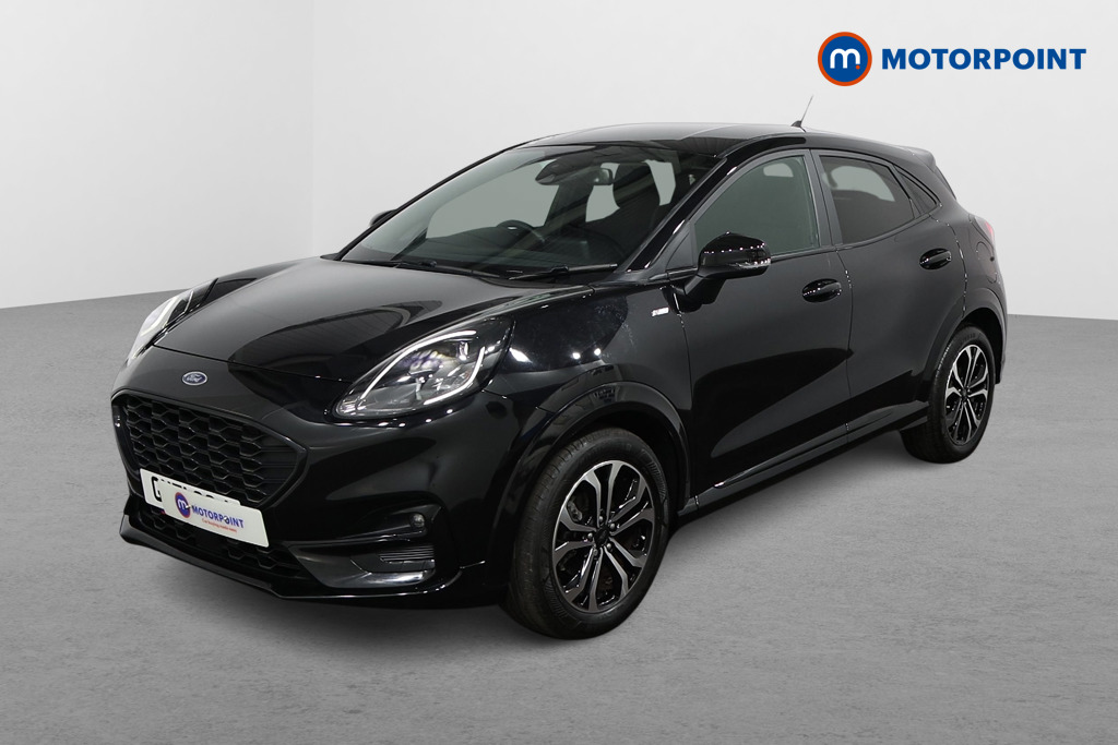 Ford Puma St-Line Design Manual Petrol-Electric Hybrid SUV - Stock Number (1481561) - Passenger side front corner