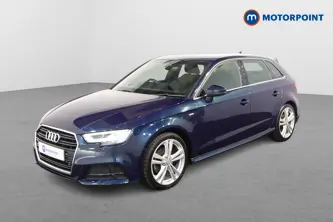 Audi A3 S Line Automatic Petrol Hatchback - Stock Number (1482152) - Passenger side front corner