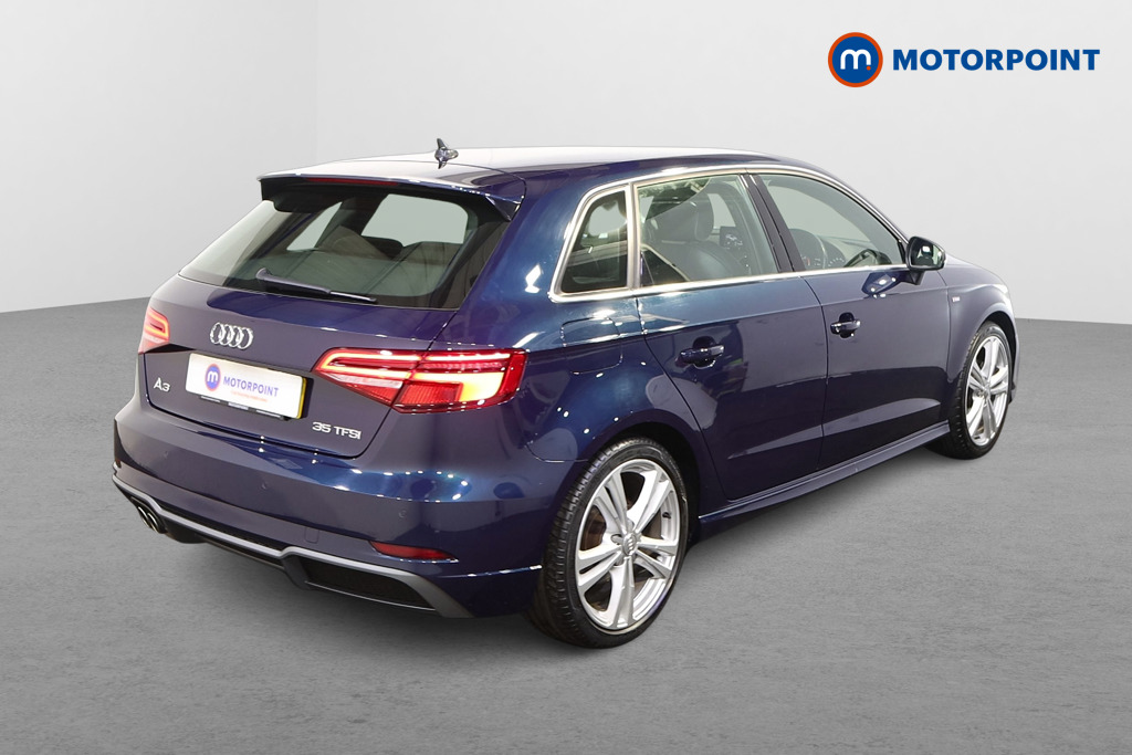 Audi A3 S Line Automatic Petrol Hatchback - Stock Number (1482152) - Drivers side rear corner