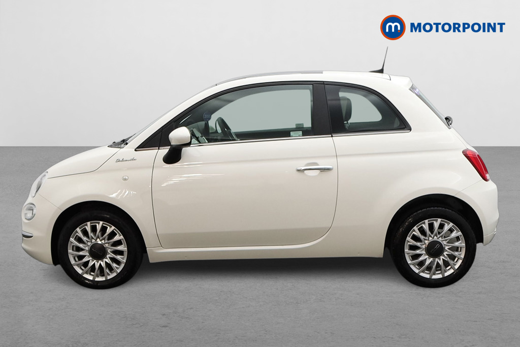 Fiat 500 Dolcevita Manual Petrol-Electric Hybrid Hatchback - Stock Number (1483100) - Passenger side