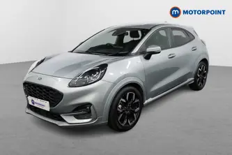 Ford Puma St-Line X Manual Petrol-Electric Hybrid SUV - Stock Number (1474367) - Passenger side front corner