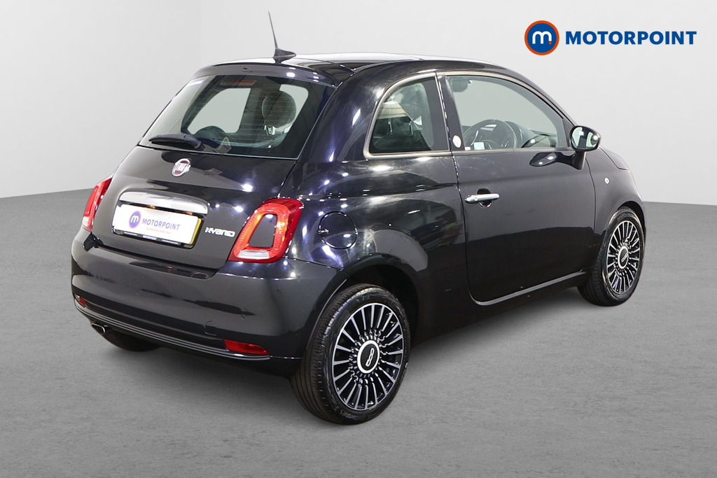 Fiat 500 Launch Edition Manual Petrol-Electric Hybrid Hatchback - Stock Number (1482454) - Drivers side rear corner