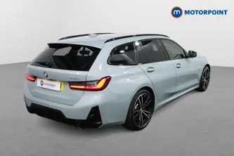 BMW 3 Series M Sport Automatic Petrol Plug-In Hybrid Estate - Stock Number (1485453) - Drivers side rear corner