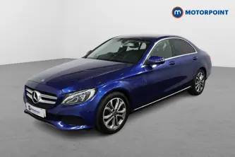 Mercedes-Benz C Class Sport Automatic Diesel Saloon - Stock Number (1484362) - Passenger side front corner