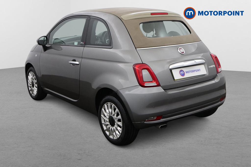 Fiat 500 Lounge Manual Petrol-Electric Hybrid Convertible - Stock Number (1445251) - Passenger side rear corner