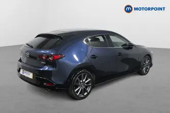 Mazda 3 Gt Sport Tech Manual Petrol-Electric Hybrid Hatchback - Stock Number (1468443) - Drivers side rear corner