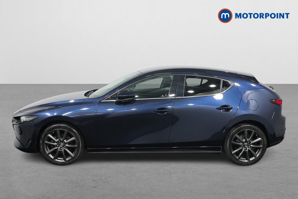 Mazda 3 Gt Sport Tech Manual Petrol-Electric Hybrid Hatchback - Stock Number (1468443) - Passenger side