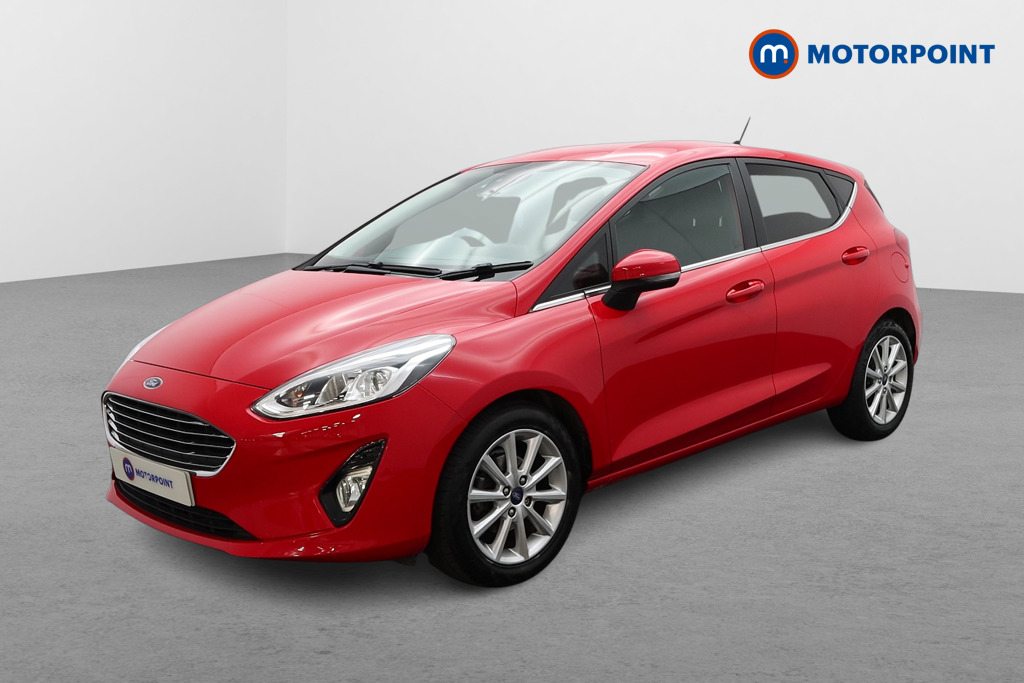 Ford Fiesta Titanium Manual Petrol-Electric Hybrid Hatchback - Stock Number (1477200) - Passenger side front corner