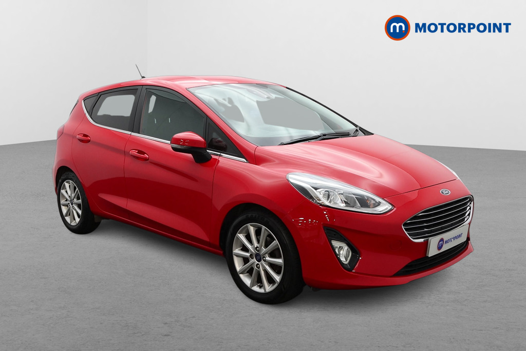 Ford Fiesta Titanium Manual Petrol-Electric Hybrid Hatchback - Stock Number (1477200) - Drivers side front corner