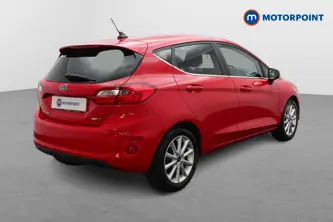 Ford Fiesta Titanium Manual Petrol-Electric Hybrid Hatchback - Stock Number (1477200) - Drivers side rear corner