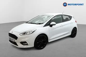 Ford Fiesta St-Line X Edition Manual Petrol-Electric Hybrid Hatchback - Stock Number (1478360) - Passenger side front corner