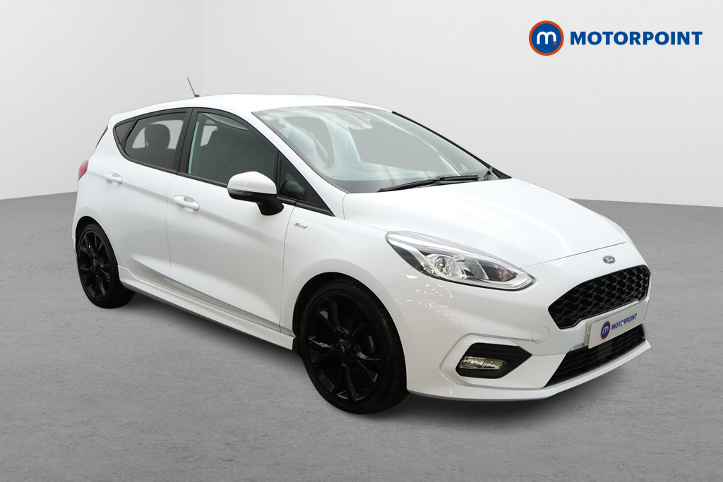 Ford Fiesta St-Line X Edition Manual Petrol-Electric Hybrid Hatchback - Stock Number (1478360) - Drivers side front corner