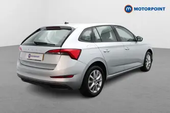 Skoda Scala S Manual Petrol Hatchback - Stock Number (1481302) - Drivers side rear corner