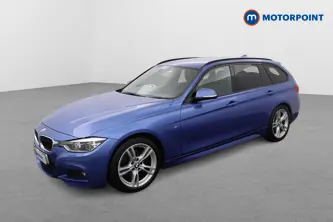 BMW 3 Series M Sport Automatic Diesel Estate - Stock Number (1484623) - Passenger side front corner