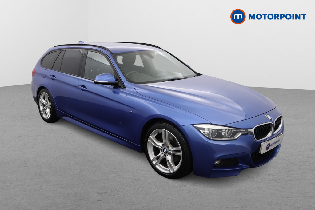 BMW 3 Series M Sport Automatic Diesel Estate - Stock Number (1484623) - Drivers side front corner