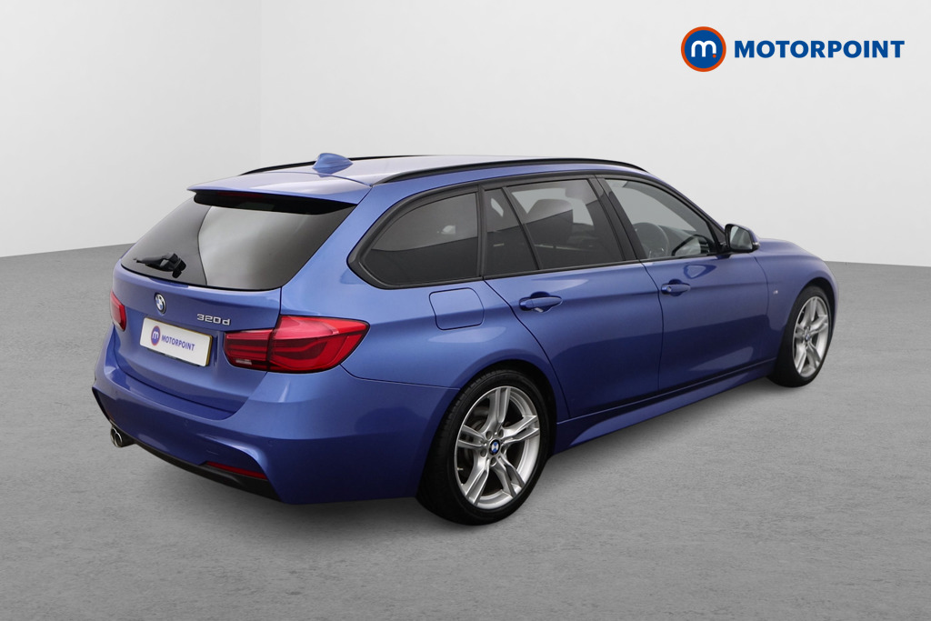 BMW 3 Series M Sport Automatic Diesel Estate - Stock Number (1484623) - Drivers side rear corner