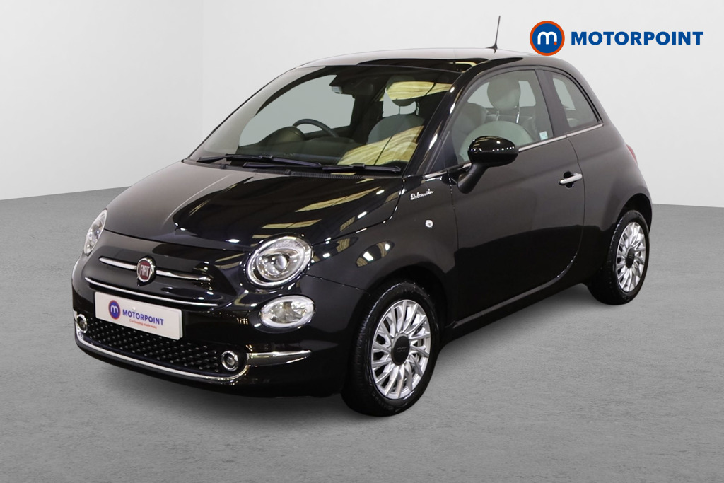 Fiat 500 Dolcevita Manual Petrol-Electric Hybrid Hatchback - Stock Number (1481214) - Passenger side front corner