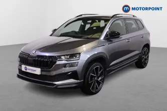 Skoda Karoq Sportline Manual Petrol SUV - Stock Number (1482290) - Passenger side front corner