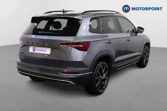 Skoda Karoq Sportline Manual Petrol SUV - Stock Number (1482290) - Drivers side rear corner