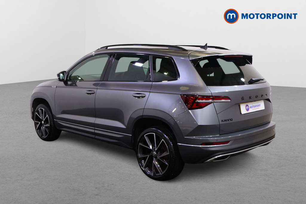 Skoda Karoq Sportline Manual Petrol SUV - Stock Number (1482290) - Passenger side rear corner