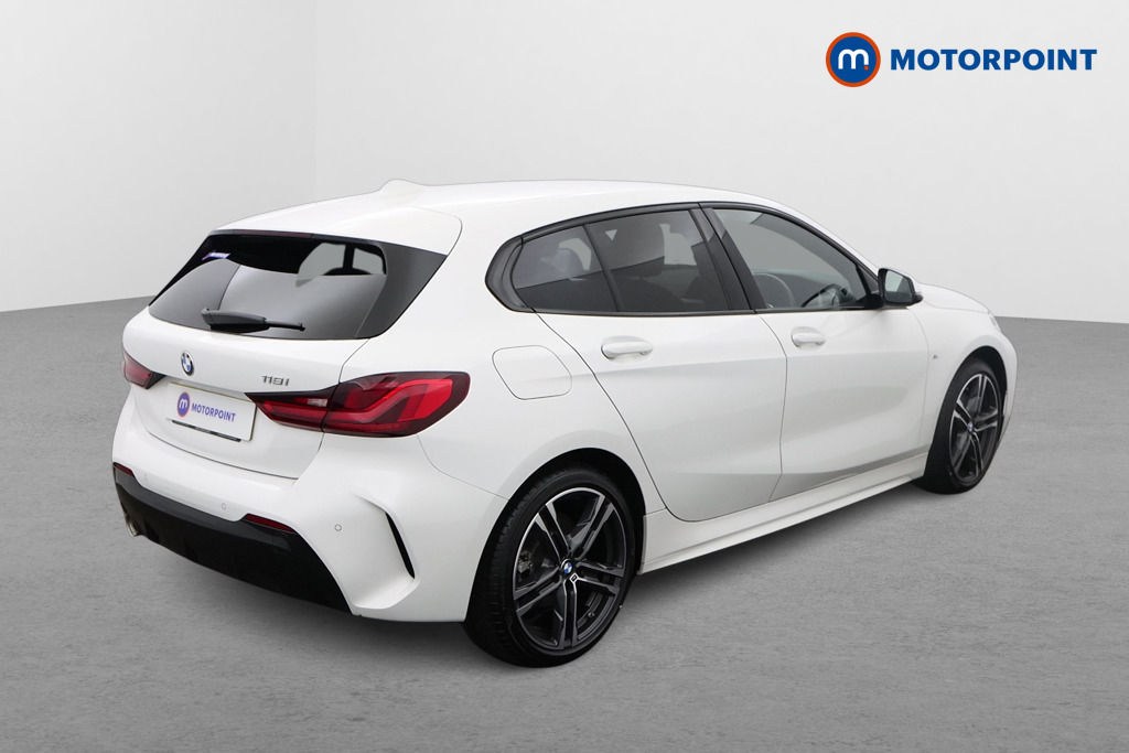 BMW 1 Series M Sport Automatic Petrol Hatchback - Stock Number (1482883) - Drivers side rear corner