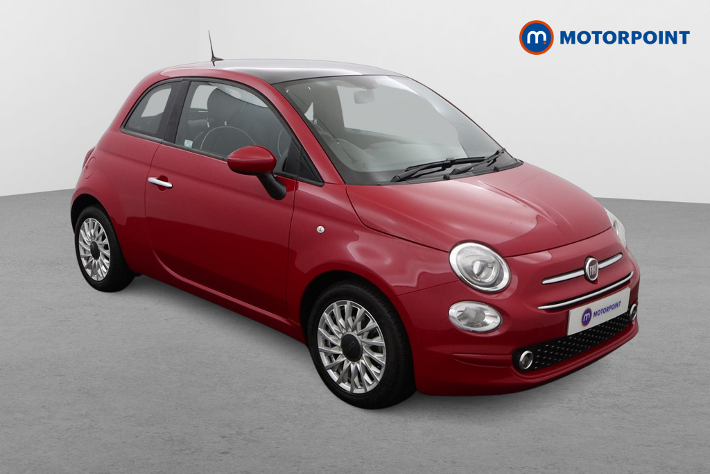 Fiat 500 Lounge Manual Petrol-Electric Hybrid Hatchback - Stock Number (1484849) - Drivers side front corner